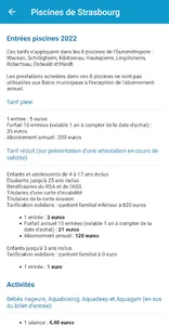Piscines de Strasbourg screenshot 2
