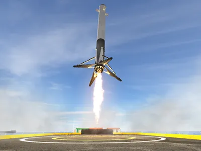 First Stage Landing Simulator screenshot 5