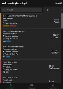 BuyBoosting screenshot 0