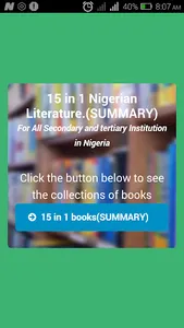 FREE 15 IN 1 NIGERIAN LITERATU screenshot 0