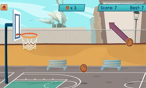 Basketball Slam Shooter! screenshot 1