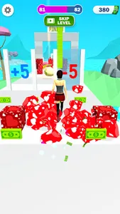 Money Run Rich 3D Girl Game screenshot 11