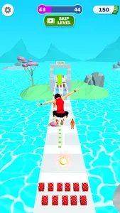 Money Run Rich 3D Girl Game screenshot 2