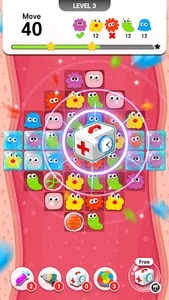 Virus Out - Match 3 Puzzle screenshot 15