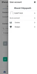 BVDU CDOE - LMS screenshot 2
