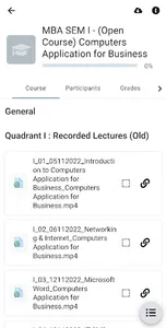 BVDU CDOE - LMS screenshot 3