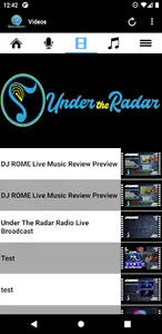 Under The Radar Radio screenshot 2