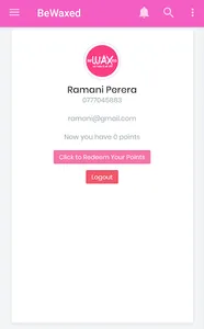 Bewaxed App screenshot 2