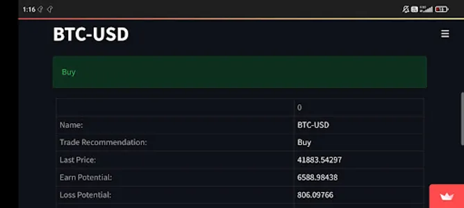 Crypto Analyst screenshot 1