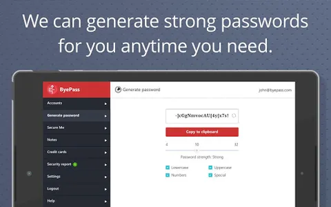 ByePass Password Manager from  screenshot 5