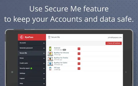 ByePass Password Manager from  screenshot 6