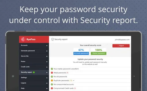 ByePass Password Manager from  screenshot 7