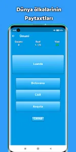 Coğrafiya oyunu screenshot 4