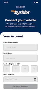 MyByrider screenshot 1