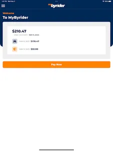 MyByrider screenshot 8
