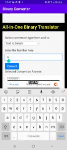 Binary Converter/Translator screenshot 6