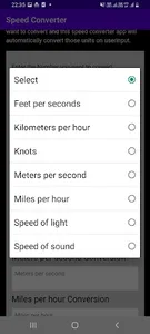 Speed Units Converter screenshot 6