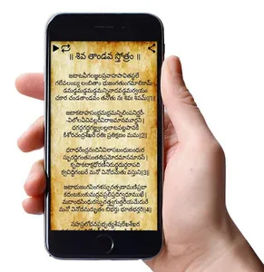 Shiv Tandav Stotram lyrics and screenshot 2