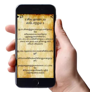 Shiv Tandav Stotram lyrics and screenshot 3