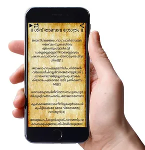 Shiv Tandav Stotram lyrics and screenshot 4