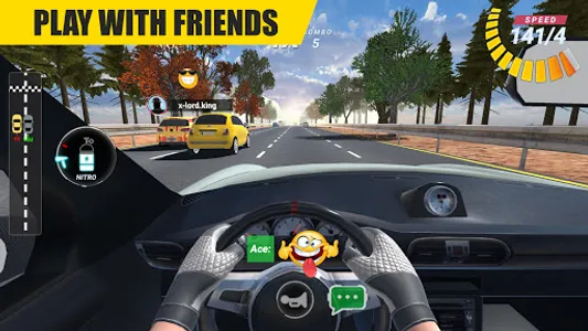 Racing Online:Car Driving Game screenshot 1