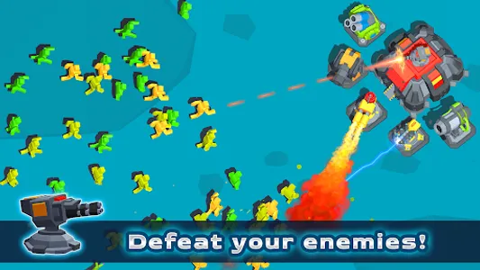 Mega alien siege: Turret base screenshot 10