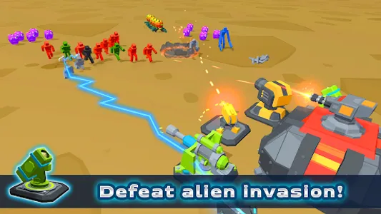 Mega alien siege: Turret base screenshot 15