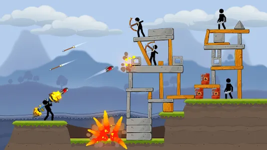 Boom Stick: Bazooka Puzzles screenshot 0