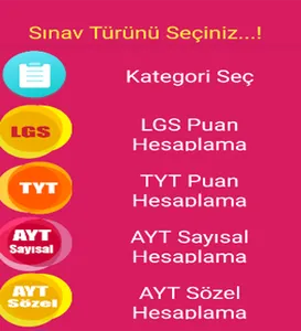 Sınav Puanı Hesapla | Yüzdelik screenshot 0