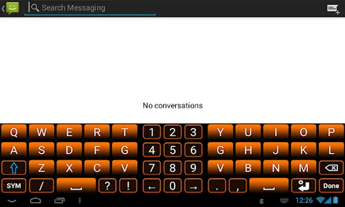 Orange Keyboard screenshot 12