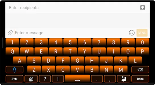 Orange Keyboard screenshot 3