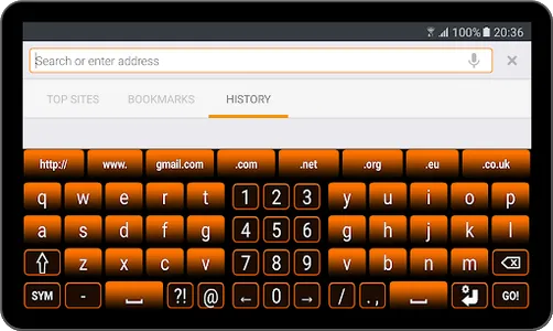 Orange Keyboard screenshot 5