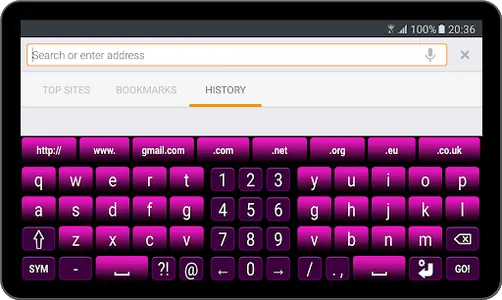 Purple Keyboard screenshot 5