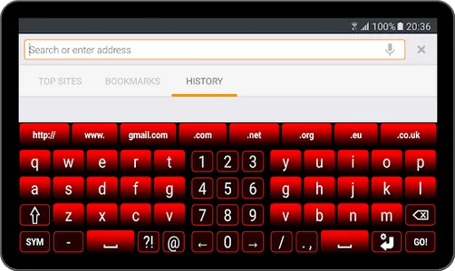 Red Keyboard screenshot 4