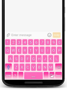 Pink Keyboard screenshot 1