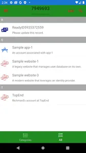 QuickSignOn screenshot 1