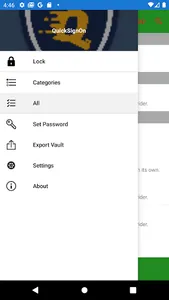 QuickSignOn screenshot 7