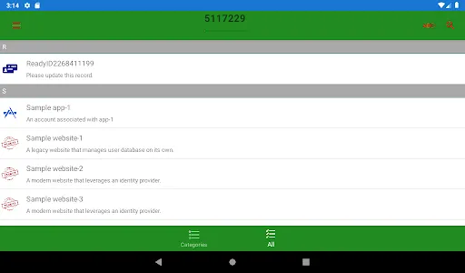 QuickSignOn screenshot 9