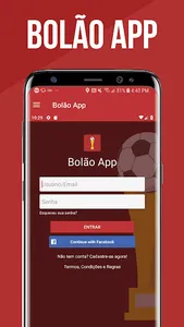 Bolão App screenshot 1