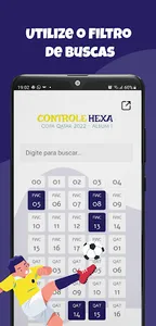 Controle Hexa - Figurinhas screenshot 0