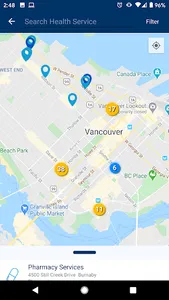 BC Health Service Locator screenshot 0