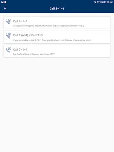 BC Health Service Locator screenshot 11