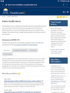 BC Health Service Locator screenshot 13