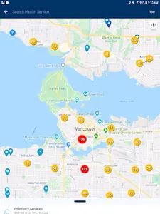 BC Health Service Locator screenshot 7