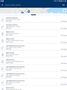 BC Health Service Locator screenshot 8