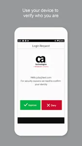 CA Mobile Authenticator screenshot 3