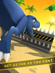 Jurassic Dino: Blue Raptor screenshot 9