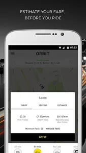 Orbit Taxi & Delivery screenshot 3