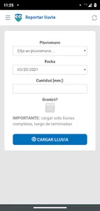 Caburé - Gestión de Lluvias screenshot 2