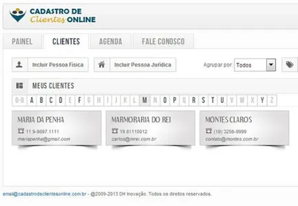 Cadastro de Clientes Online screenshot 5